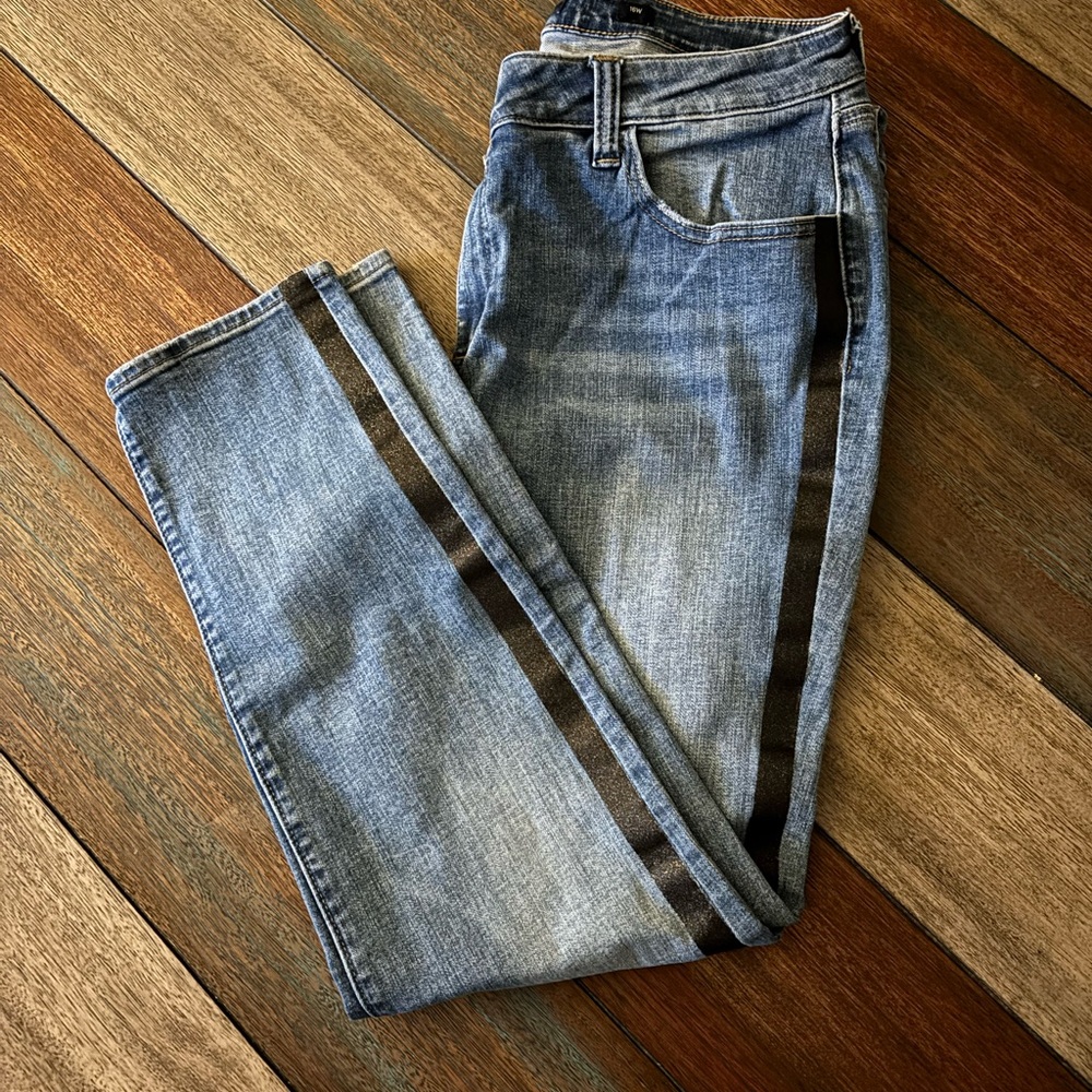 Lucky Brand Ginger Skinny Tuxedo Sparkle